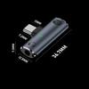 2 в 1 USB Type C аудиоадаптер PD 100 Вт 3,5 мм порт USB-C наушники конвертер мобильный телефон планшет для Xiaomi Huawei Realme iPhone 16 15 Pro max