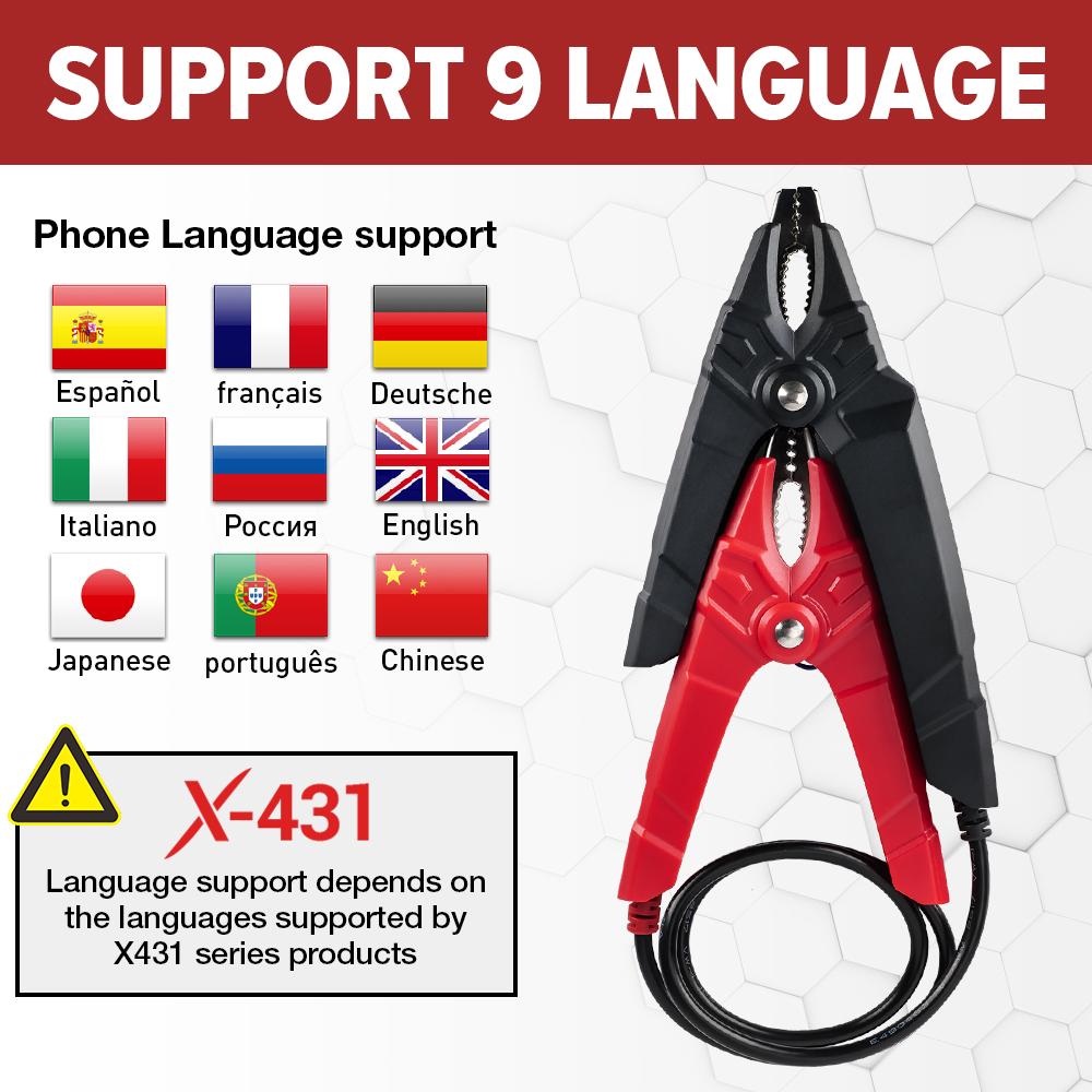 LAUNCH BST360 12V Car Battery Tester Automotive Cranking Charging Scanner Tools for CRP919E BT/PRO ELITE/PRO V5.0/PRO3S+ V5.0...