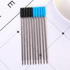 10 Pcs/Lot Rotating Metal Pen Refill Special Ballpoint Pen Refill Rod Cartridge