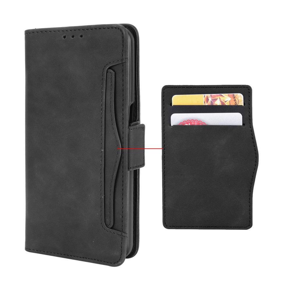 Leather Flip Case with Multi-Card Slots for ZTE Axon 60/Blade V60 4G