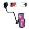 X034 Gen. 9th Multi-Function Suction Cup Car Phone Mount Windshield Flexible Extended Car Phone Clip Holder for Truck Bus