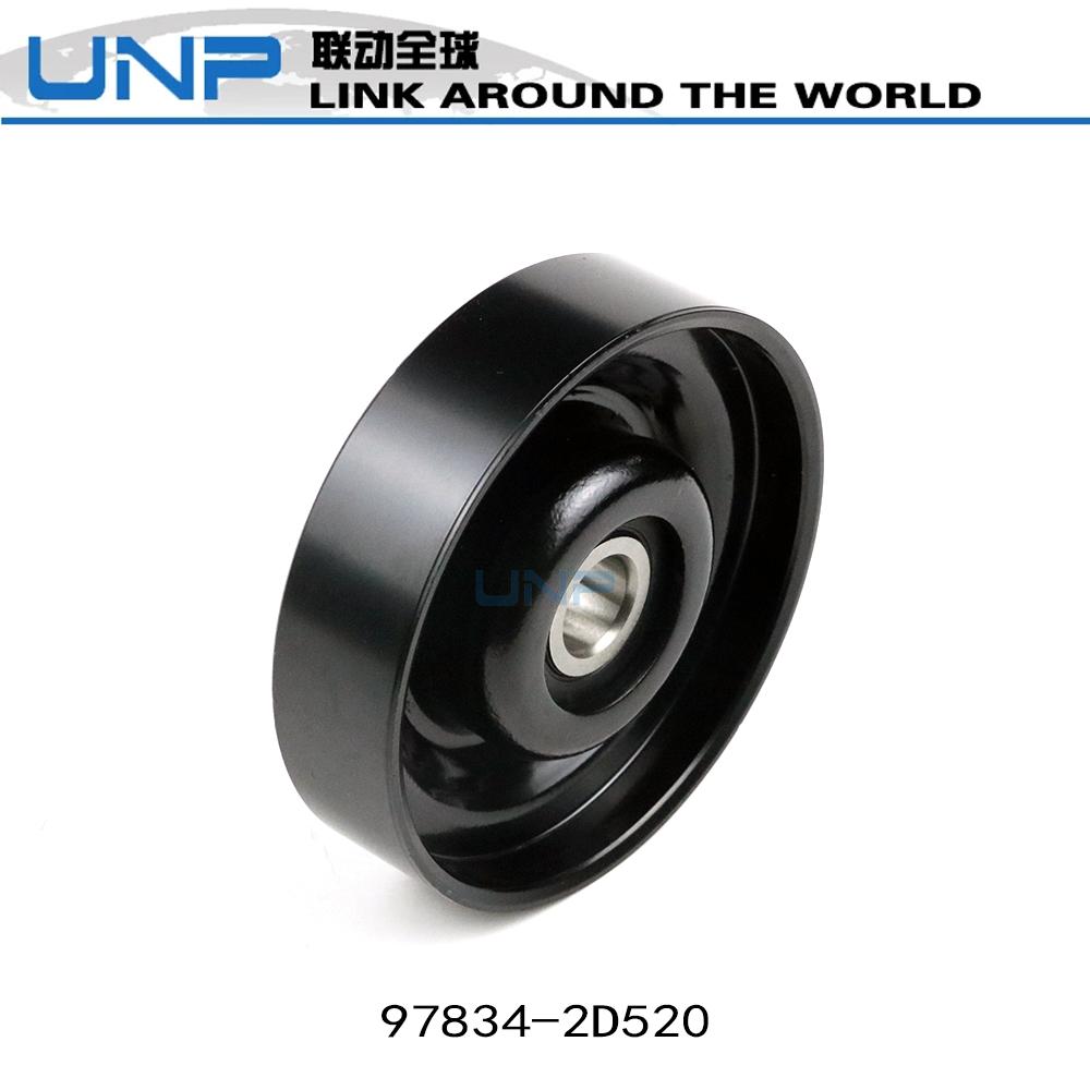 97834-2D520 Tensioner Pulley for HYUNDAI Accent Sonata Elantra Tucson i30 ix35 Coupe KIA Carens Cerato RIO Sportage, 97834-29010