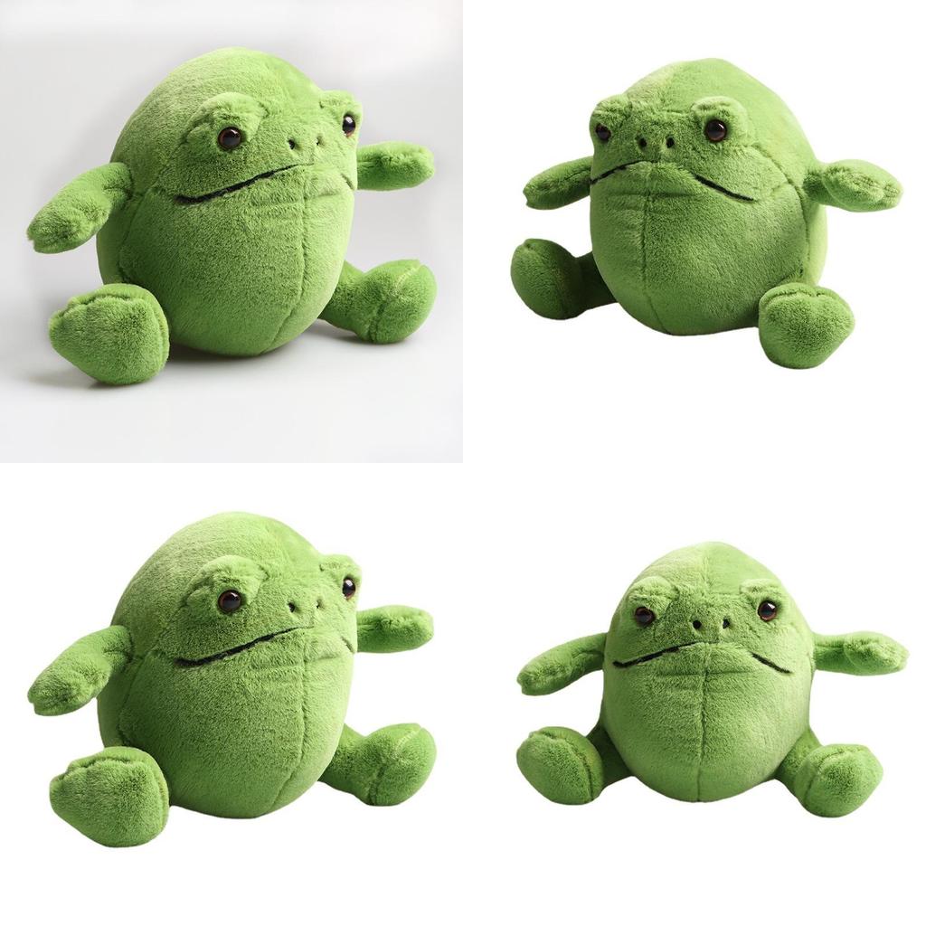 High-quality Ricky Rain Frog Plush Green And Cuddly Stuffed Animal For Kids