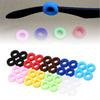 Hook Grips Eyeglasses  Silicone Grips Round Glasses Ear Hooks Sports Temple Tips Eyeglass Holder