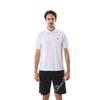 Короткий рукав антибактериальный и устойчивый к запахам быстросохнущий One Point Logo рубашка поло спортивная белая [Champion] мужская C3-ZS303