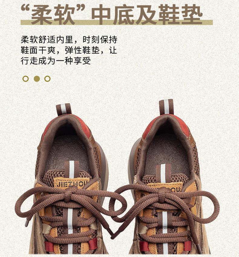 Summer new top layer cowhide retro comfortable commuting casual sports style front lace up women's shoes