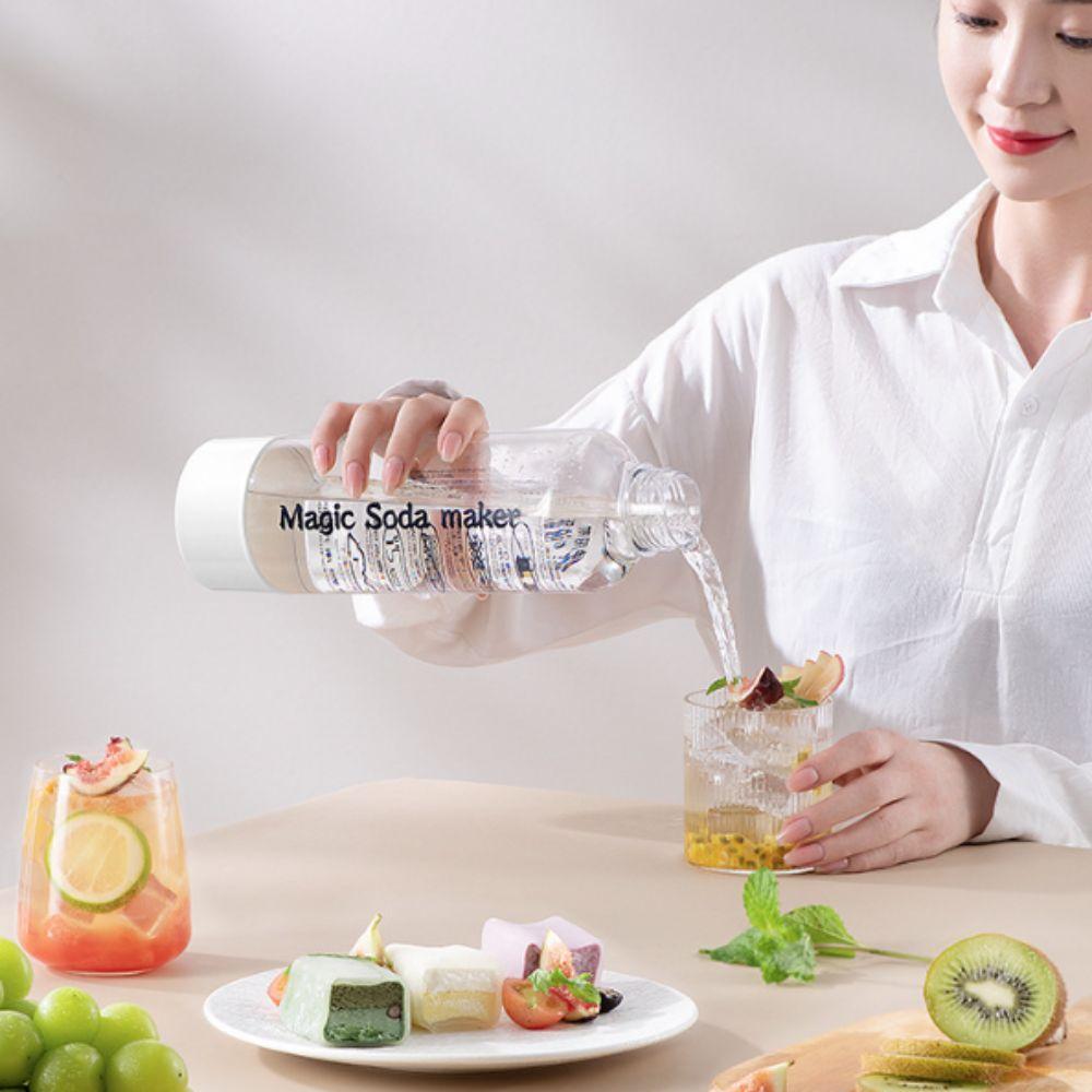 DIY Soda Bubble Machine Portable Beverage Bubble Machine Practical Sparkling Water Maker Travel