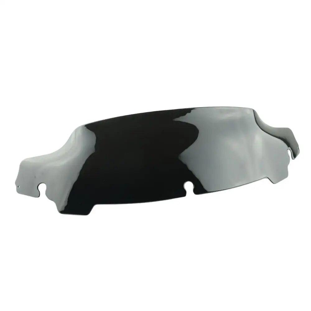 Black Smoke Wave Windshield Upper Fairing Windscreen for Harley Touring Street Electra Glide Ultra Limited 2014 2015 2016-2018