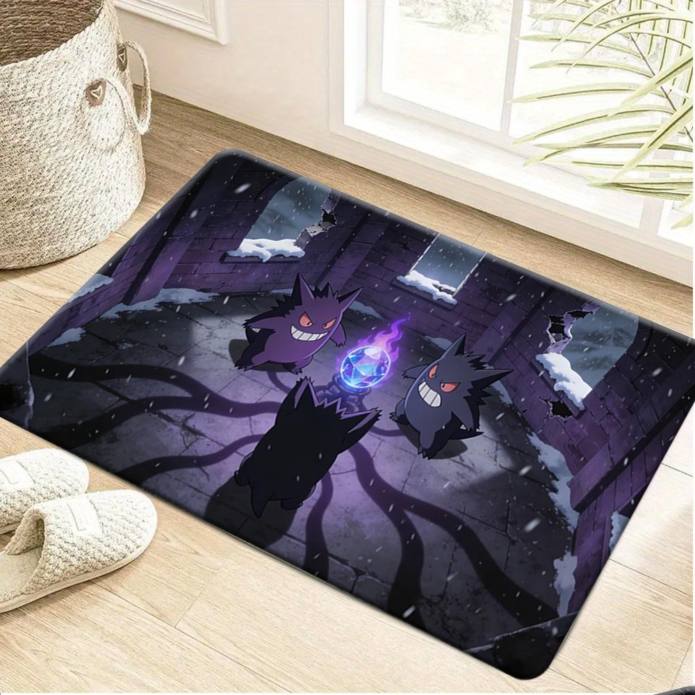 Fantasy Fox Starry Sky Print Doormat Non-Slip Water Absorbent Floor Mat for Home Entrance Bedroom Decor