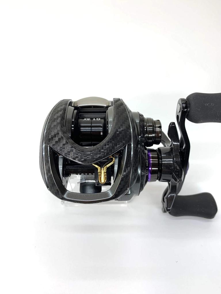 Кастомная 25 Steez Limited CT Кастомная наклейка от Yoroi Защита от царапин для бейткастинговых катушек SEAT.JP (CTSVTW) - (Чёрный, для левой руки)