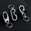 Special Shapes Car Key Chain Titanium Zinc Zinc Alloy Men's Outdoor Keyring Bottle Opener Keychain Gift