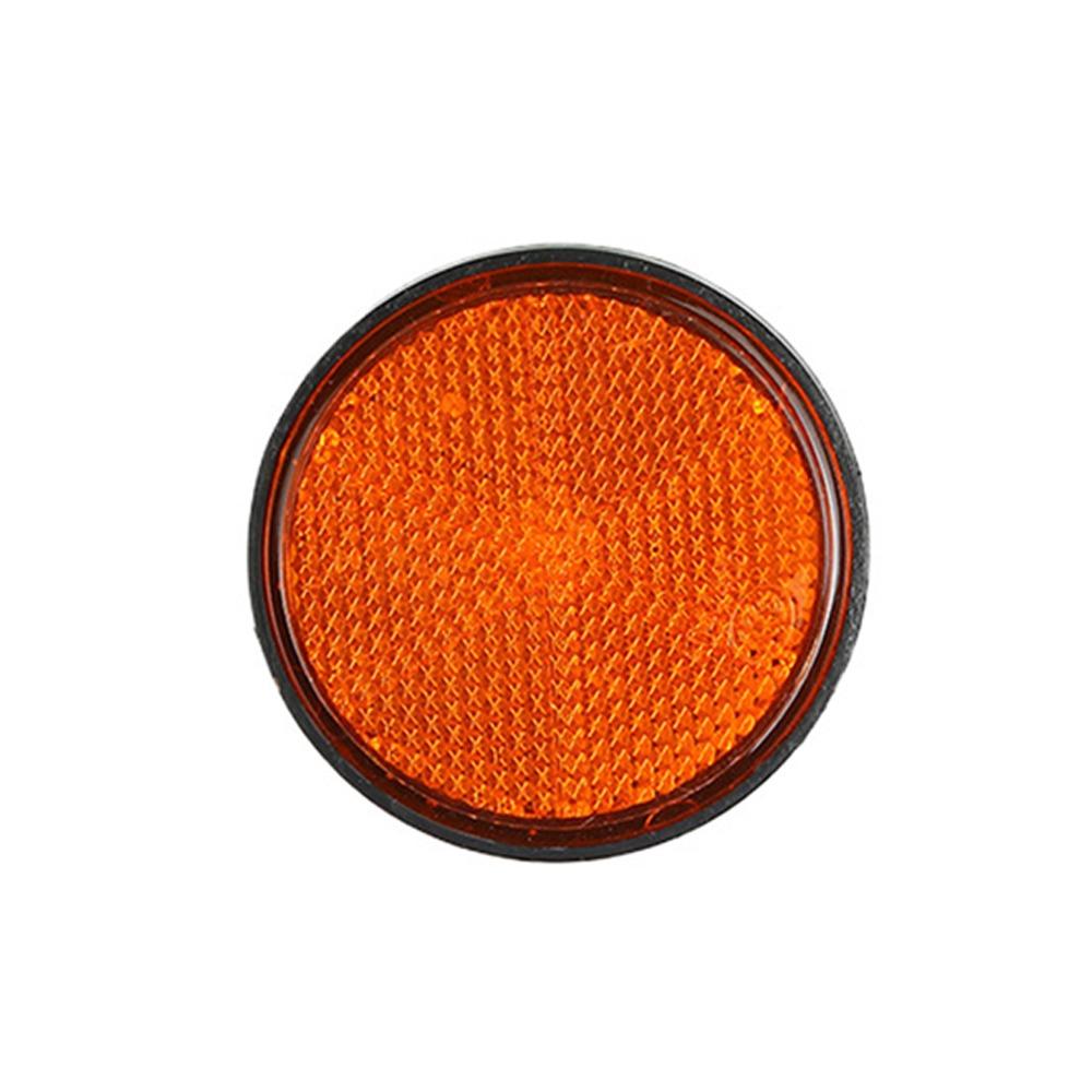 Dustproof Night Warning Reflector Safety Car Round Tail Sign Car Accessories