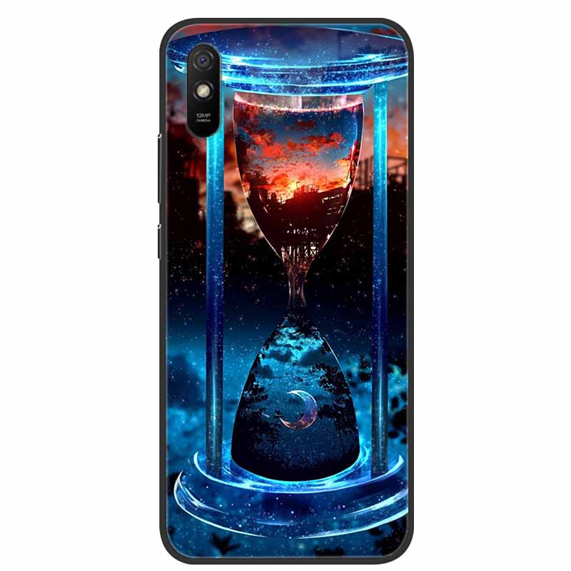 Чехол для Xiaomi Redmi 9A Redmi 9AT Ударопрочный Мягкий силикон ТПУ Задняя крышка Для Redmi 9i 9A Спортивные чехлы для телефона 9AT Милый мультяшный