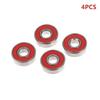 4 шт. Подшипник 608 Abec-11 Обслуживание Уличные Роликовые Коньки Запасные Аксессуары Подшипники для Скейтборда Поставка Колесо Спорт