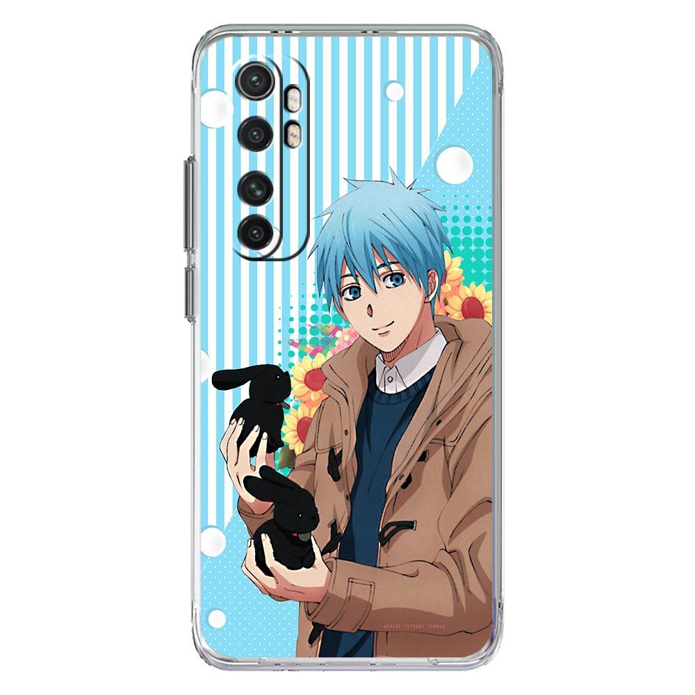 Kuroko No Basuke Anime Phone Case For Xiaomi Poco X3 NFC F3 M3 GT M4 Mi 11 Lite 5G Ultra 11T 11X 12 Pro 11i 12X Soft Clear Cover