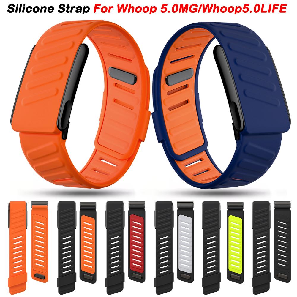 Влагозащитный силиконовый ремешок для Whoop 5.0, браслет MG для Whoop 5.0, ремешок для Life Watch, спортивный браслет Whoop 5 MG, аксессуары