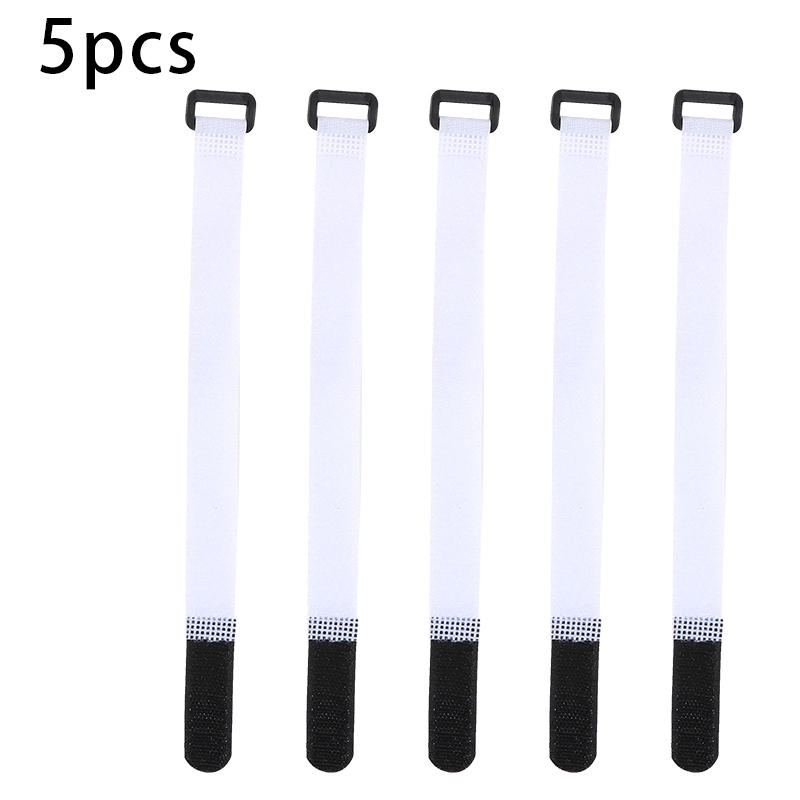 5PCS Reusable Self-Locking Cable Ties Multifunctional Cord Organizer Adjustable Cable Management for Home Office