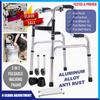 3 в 1 Регулируемая по высоте ходовая рама Складная поддержка для пожилых людей Туалет Душевой стул Алюминиевый сплав Обучение Кронштейн