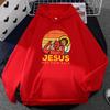 Jesus Has Your Back Jiu Jitsu Retro Christian Hoodie Women Men Vintage Long Sleeve Sweatshirts Ropa Hombre Sudaderas Tops