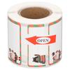 Thermal Paper Roll 310 Sheet 40x20mm 4 Patterns Inkless Print Paper with Back Adhesive Christmas