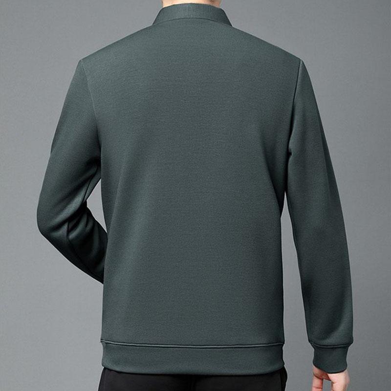 Зимние поло с отложным воротником, имитация двойки, плюс флис, утолщенные, повседневные, из чистого хлопка, пэчворк, контрастные по цвету топы