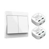 Battery-free Wireless Waterproof Wall Switch with Self-Generating Power and Long-Range Capability