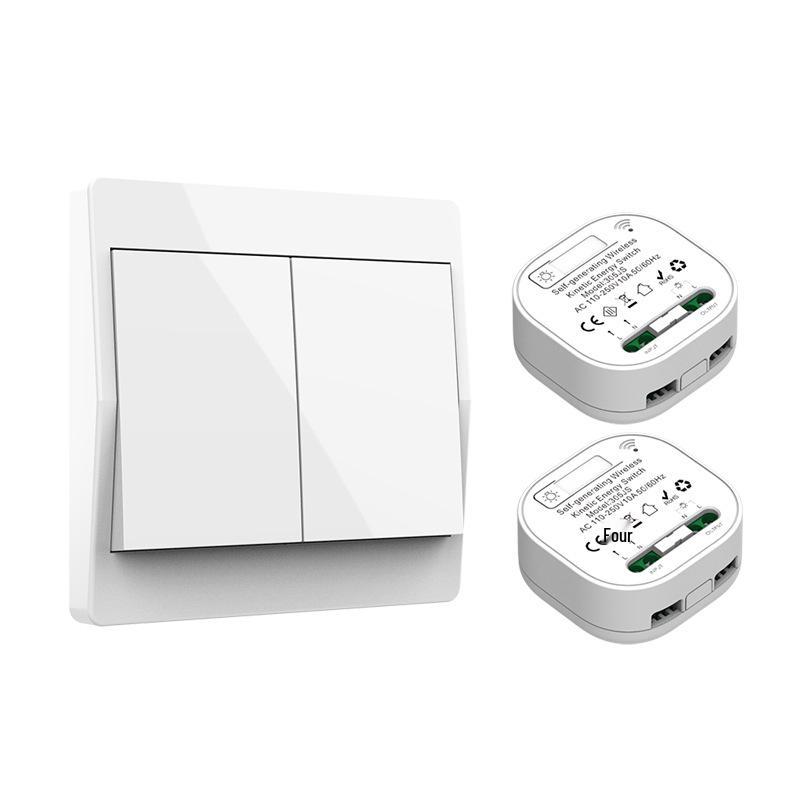 Battery-free Wireless Waterproof Wall Switch with Self-Generating Power and Long-Range Capability
