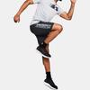 Under Armour Тренировочные спортивные дышащие шорты из тканой серии с буквенным логотипом, мужские брюки, черные 1320203-001