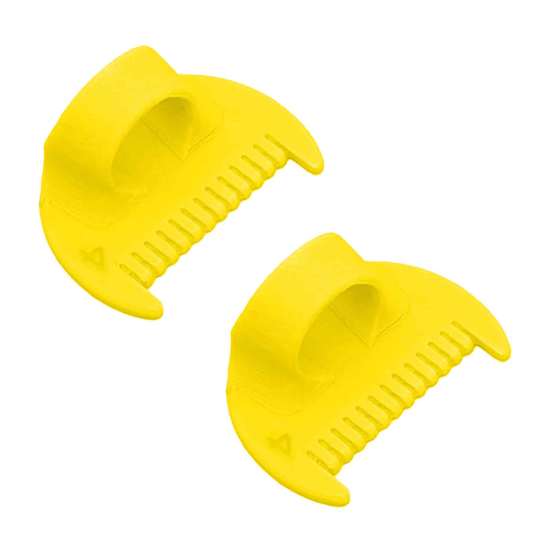 2/4Pcs Sewing Gauge with Thumb Guide Compact Design Portable Needle Gauge Quilting Ruler DIY Stitching Tools