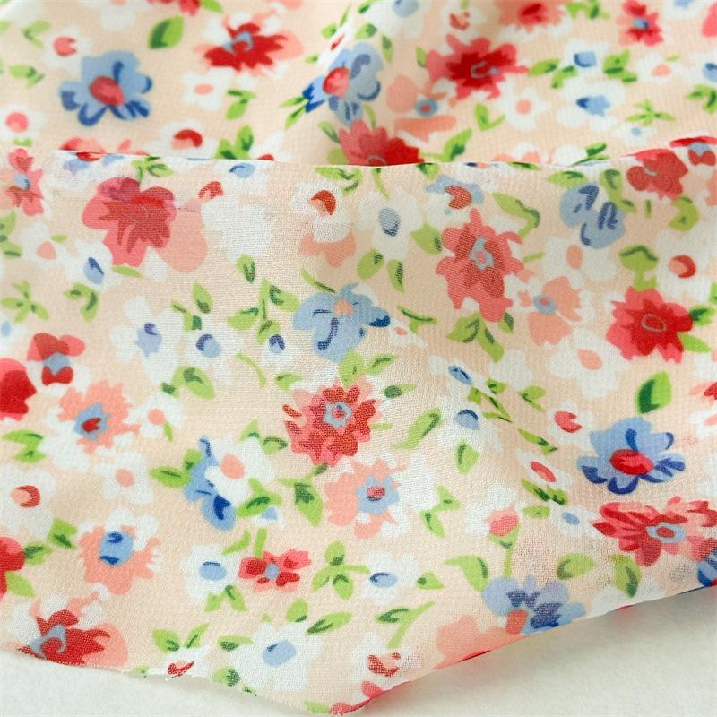 Floral Print Triangle Kerchief Headbands Elastic Back Bandana Style Hair Wraps Bohemia Garden Party Headwear For Women