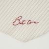 But’ton Button Logo Scarf (Ivory)