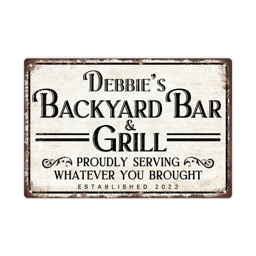 Retro Wine Metal Sign Plaque Vintage Whiskey Painting Perfect for Bar Restaurant Club Man Cave Wall Decor