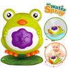 Cute Frog Spray Water Baby Bath Toys, Rotate Sprinkler with Fountain,Pool Bathroom Bathtub Toys for Baby Toddler Infant Kids Gift