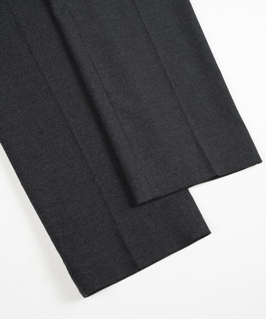 BIRBANTE Stretch Side Banding Slacks - Dark Gray
