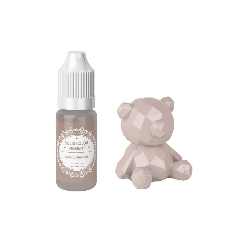 10 мл смоляные пигменты на масляной основе макаруны цвета DIY Crystal AB капельница клей УФ капельница клей универсальный краситель