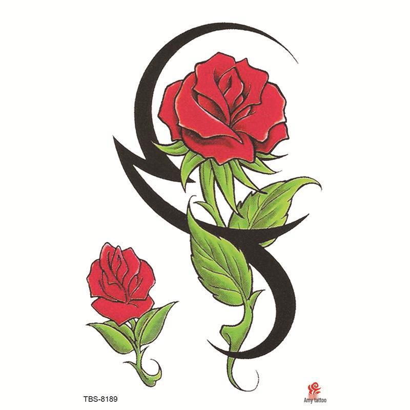 Водонепроницаемый набор тату-наклеек на всю руку с тотемными символами