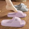 Outdoors Summer Women Men Flat Thick Platform Slippers Non-Slip Cartoon Home Bath Sandals Beach Slides Couples Ladies Shoes