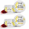 Детский крем для лица 2 в 1 Tuco® + Солнцезащитный крем SPF 30 с маслом шафрана | UVA/UVB PA++++ | Широкий спектр | 50 г - Упаковка из 2 шт. |