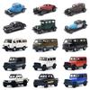 1:43 Alloy Vintage VAN OFF ROAD PICK UP Diecast Car Model Classic Pull Back Car Model Miniature Vehicle Replica for Kids Adults