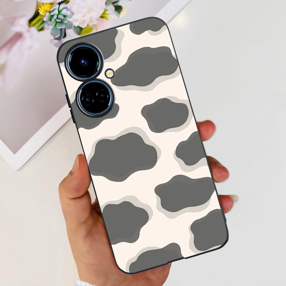 Чехол для Tecno Camon 19 Neo CH6i, новый модный окрашенный чехол, мягкий силиконовый чехол для телефона Tecno Camon 19 Pro 5G Camon19 Neo, бампер