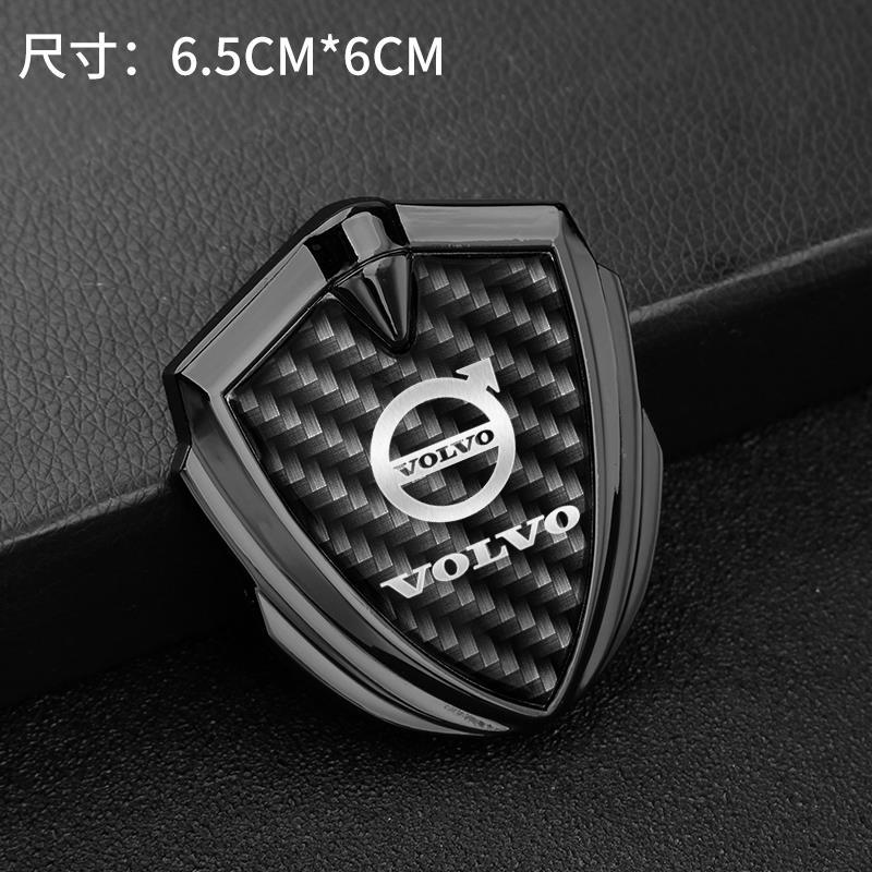 Автомобильные боковые декоративные наклейки с логотипом Аксессуары для Volvo Rdesign Polestar AWD V50 S60 XC60 S40 XC40 XC90 V60 S80 S90 V90 V70 T6