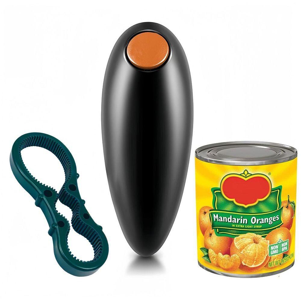 Safety Electric Can Opener One Touch One Touch Jar Bottle Opener Hand Free Can Opener Chef