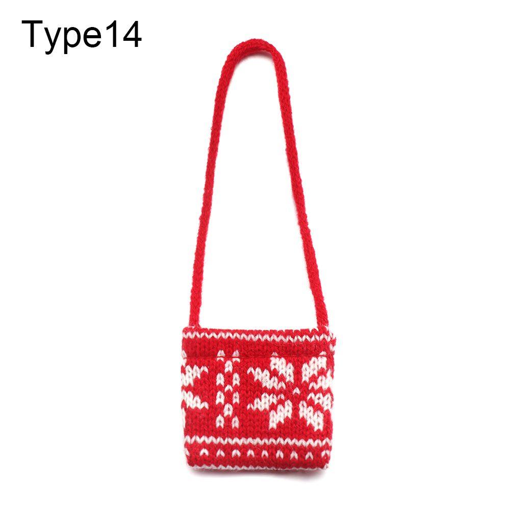 Dressing Game Plush Handbag 20CM Doll Bags Dolls Accessories Miniature Messenger Bag Cartoon Animal