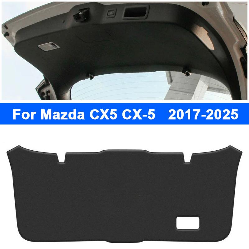 For Mazda CX-4 CX5 CX-5 2016-2025 Car Trunk Tailgate Protection Pad Trunk leather Anti-dirty Waterproof Backplate Protective Pad