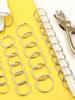 Metal Binder Rings, Iron Rings, Wire Rings, Book Rings, Loose Leaf Rings, Card Rings, Hole Punch Rings