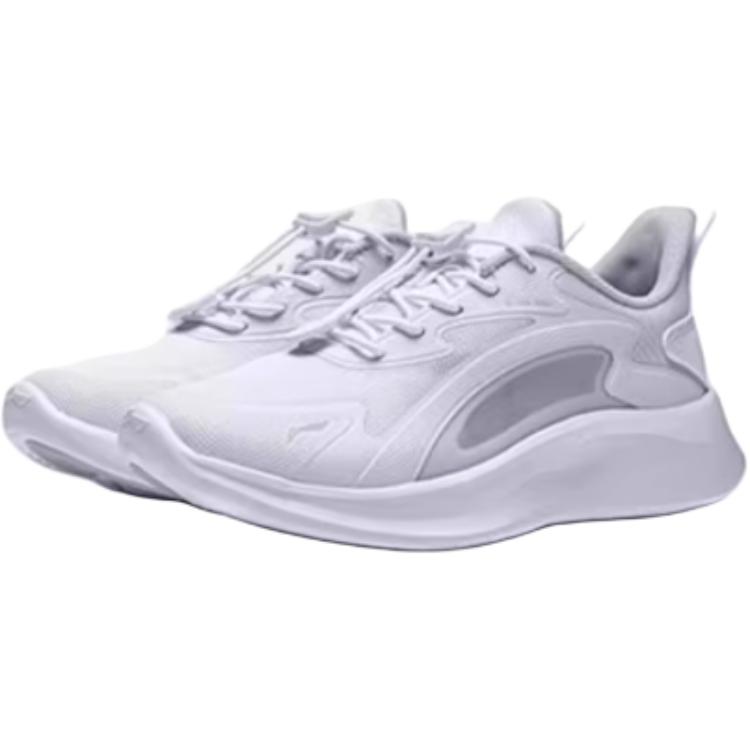 Li Ning Kids Sports Lifestyle Series Comfortable Versatile Durable Breathable Low-Top Running Shoes Kids Sneaker White YKCU242-83