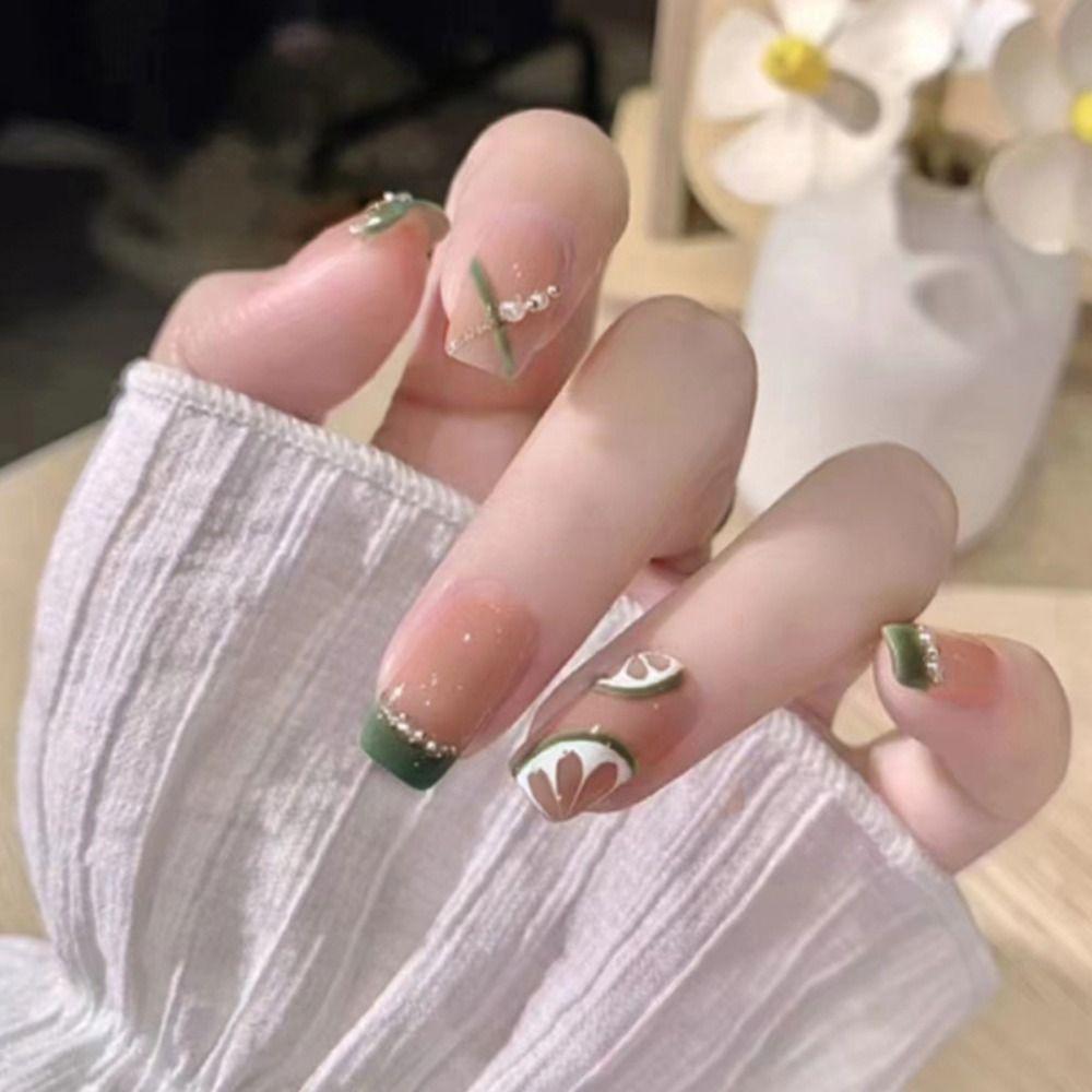 French False Nails Long Ballerina Nail Tips Fashion Press On Nails DIY