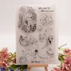 Fairy Lady Girl Transparent Silicone Clear Stamps for Seal DIY Scrapbooking Photo Album Decor Art Man People