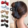 Модные заколки-крабы для волос с бантом для женщин, элегантные заколки для волос с косами, милые шпильки, заколки-акулы, аксессуары для волос для девочек