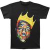 Печально известный БОЛЬШОЙ. Черная unisex футболка Crown Slim Fit XX-Large
